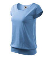 Dámske tričko City 120 nebeská modrá