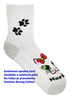 Mačička na ponožke