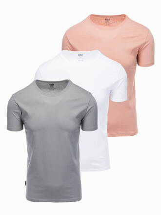 Men's plain t-shirt - mix 3-pack Z30 V7