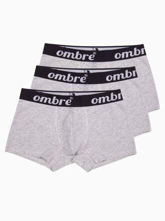 Men's underpants U159 - grey 3-pack
