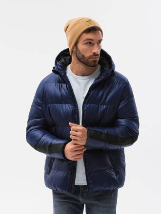 Men's winter jacket C503 - navy