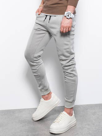 Men's sweatpants P867 - light grey