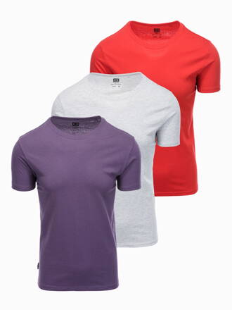 Men's plain t-shirt - mix 3-pack Z30 V8