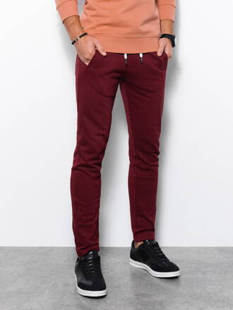 Men's sweatpants P946 - burgundy