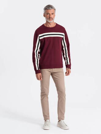 Men's sweatshirt - burgundy B1279