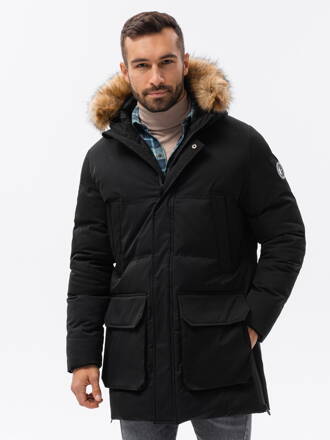 Men's winter jacket - V3 black C554
