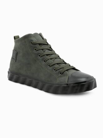 Men's ankle shoes T374- olive
