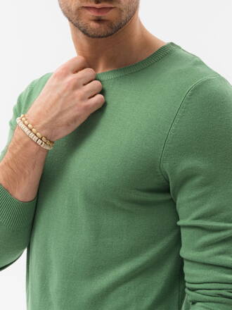 Men's sweater E177 - green