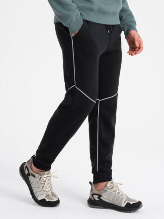 Men's sweatpants - black P902 OM-PASK-22FW-001