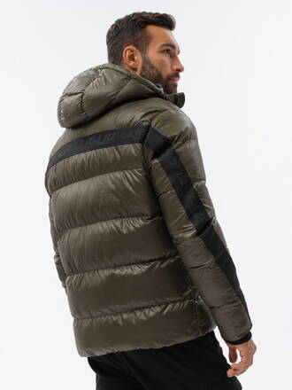 Men's winter jacket C503 - olive