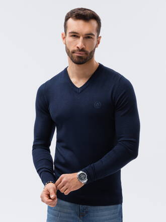Men's sweater E191 - navy