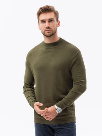 Men's sweater E178 - V4 dark olive