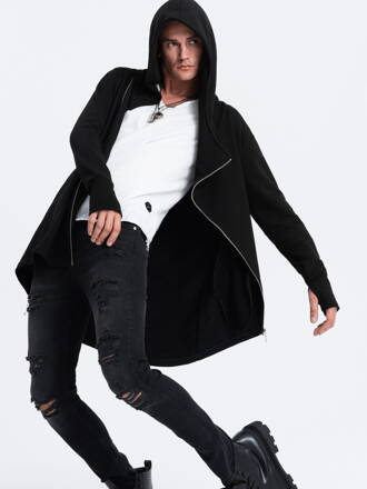 Men's hooded sweatshirt Nantes B1368 - black