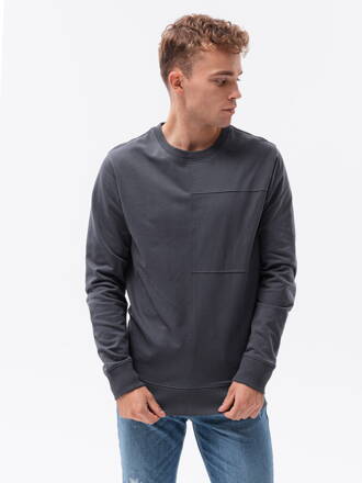 Men's sweatshirt - silver B1278