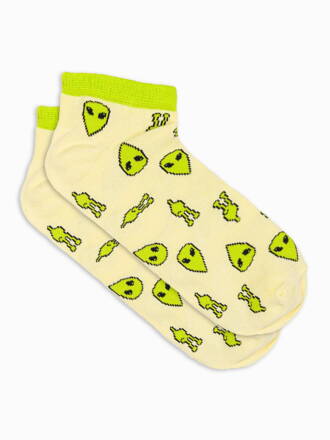 Men's socks U177 - lime