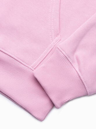 Men's printed hoodie B1351 - pink