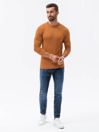 Men's sweater E177 - camel