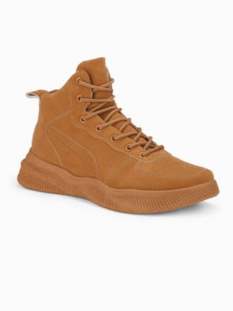 Men's winter shoes trappers T380 - beige