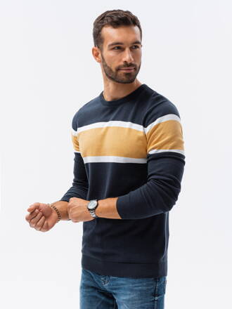 Men's sweater E190 - navy