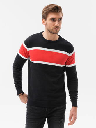 Men's sweater E190 - black