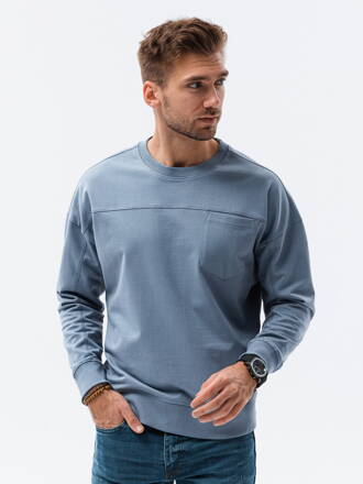 Men's sweatshirt - blue B1277