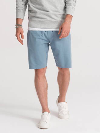 Men's sweatshorts W291 - light blue