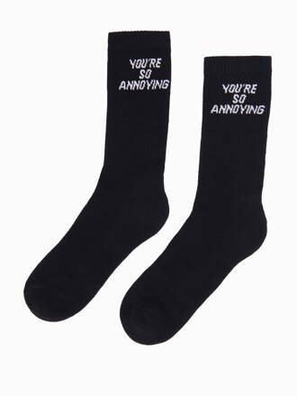 Men's socks U152 - black