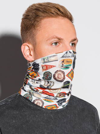 Men's snood A379 - white