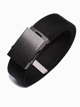 Men's sackcloth belt A376 - black