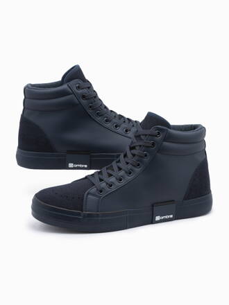 Men's casual sneakers - navy T376