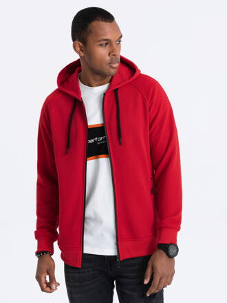 Men's zip-up sweatshirt B1083 - red