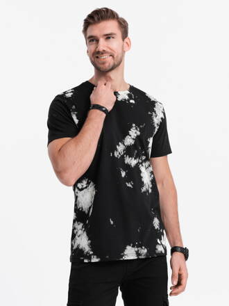 Men's Tie-Dye t-shirt - black S1626