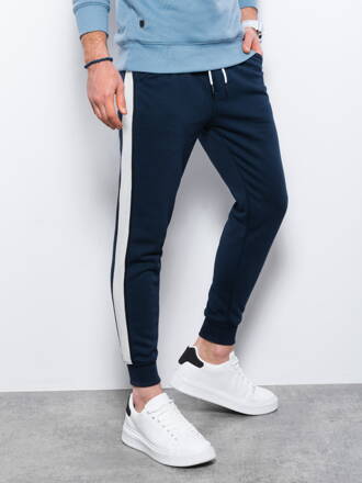 Men's sweatpants P865 - navy