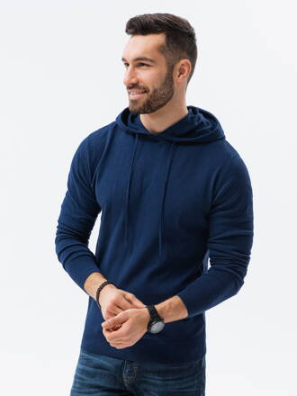 Men's sweater E187 - navy