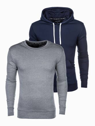 BASIC men's sweatshirt set - mix 2-pack V2 Z54