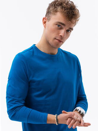Men's plain longsleeve L138 - light blue
