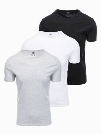 Men's plain t-shirt - mix 3-pack Z30 V2
