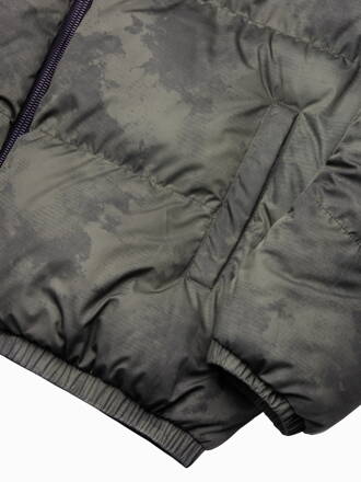 Men's winter jacket C529 - khaki