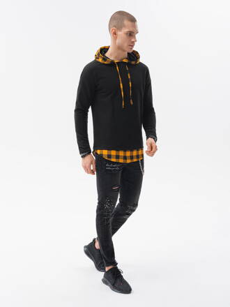 Men's hoodie B1014 - black