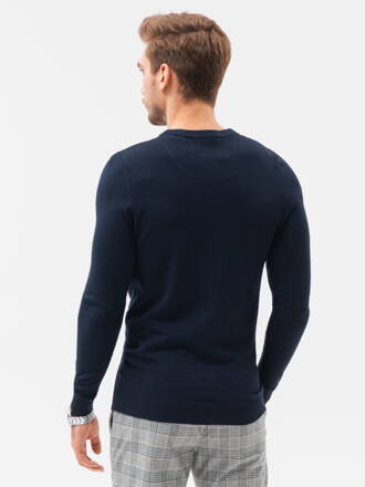 Men's sweater E177 - navy