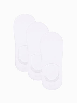 Men's socks U155 - white 3-pack