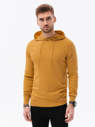 Men's hoodie - V4 mustard B1532