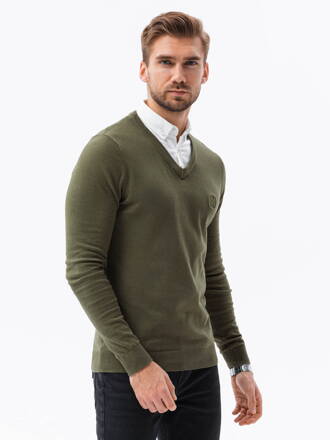 Men's sweater - V5 olive E120