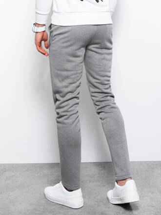 Men's sweatpants P866 - grey/melange