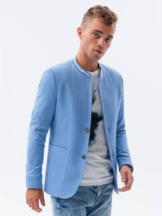Pánske elegantné sako M84 - modré
