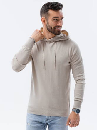 Men's sweater E187 - light grey