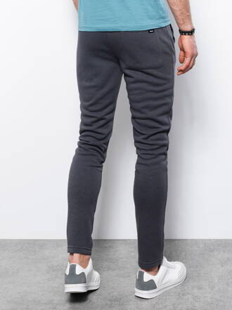 Men's sweatpants P866 - dark grey