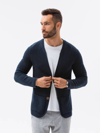 Men's sweater E193 - navy