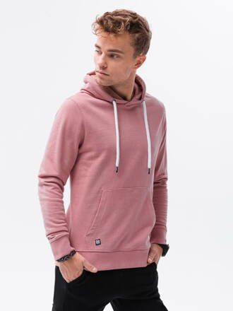 Men's hooded sweatshirt B1147 - pink