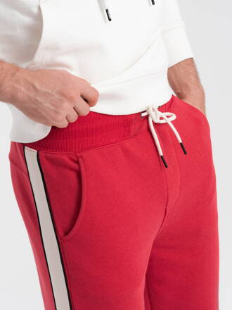 Men's sweatpants P865 - red